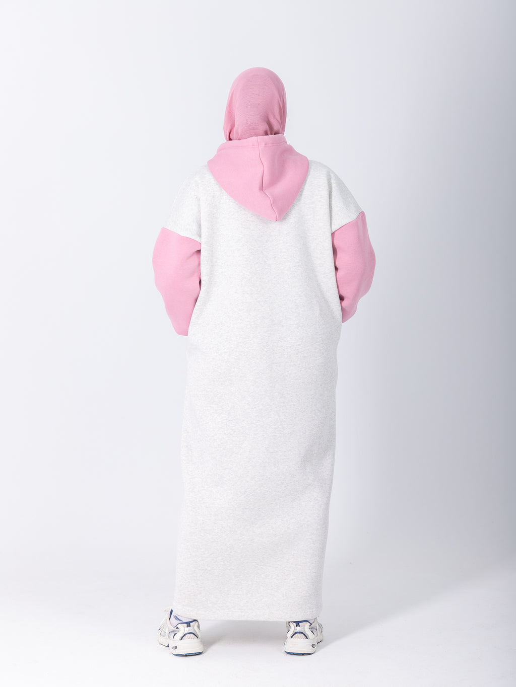 YOSR Hoodie Dress - All Grey