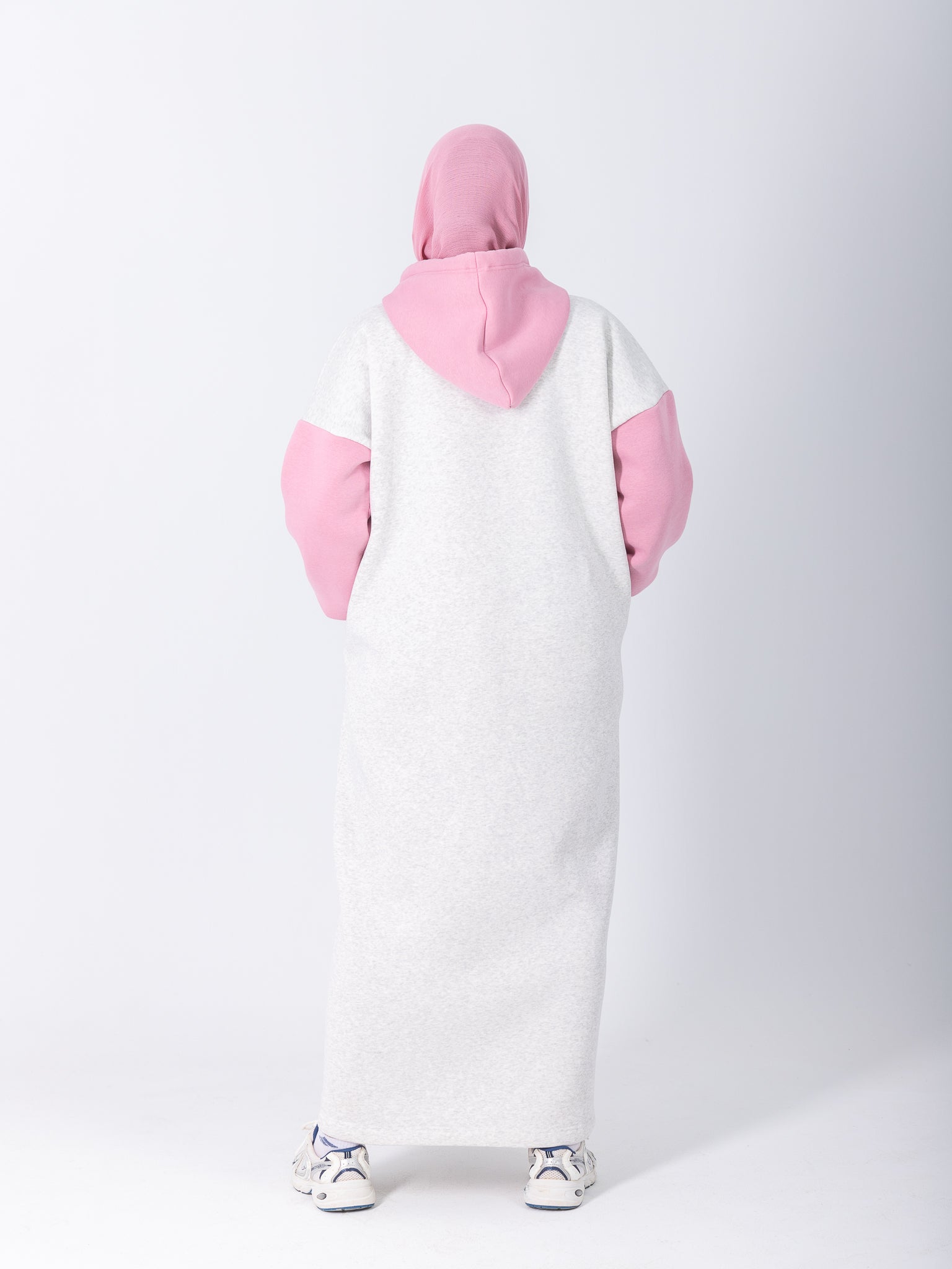 YOSR Hoodie Dress - All Grey