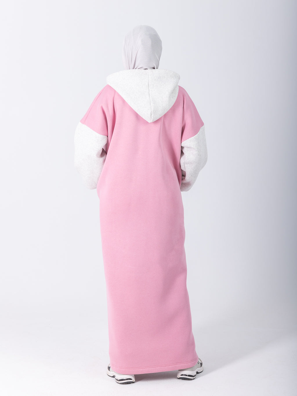 YOSR Hoodie Dress - All Pink